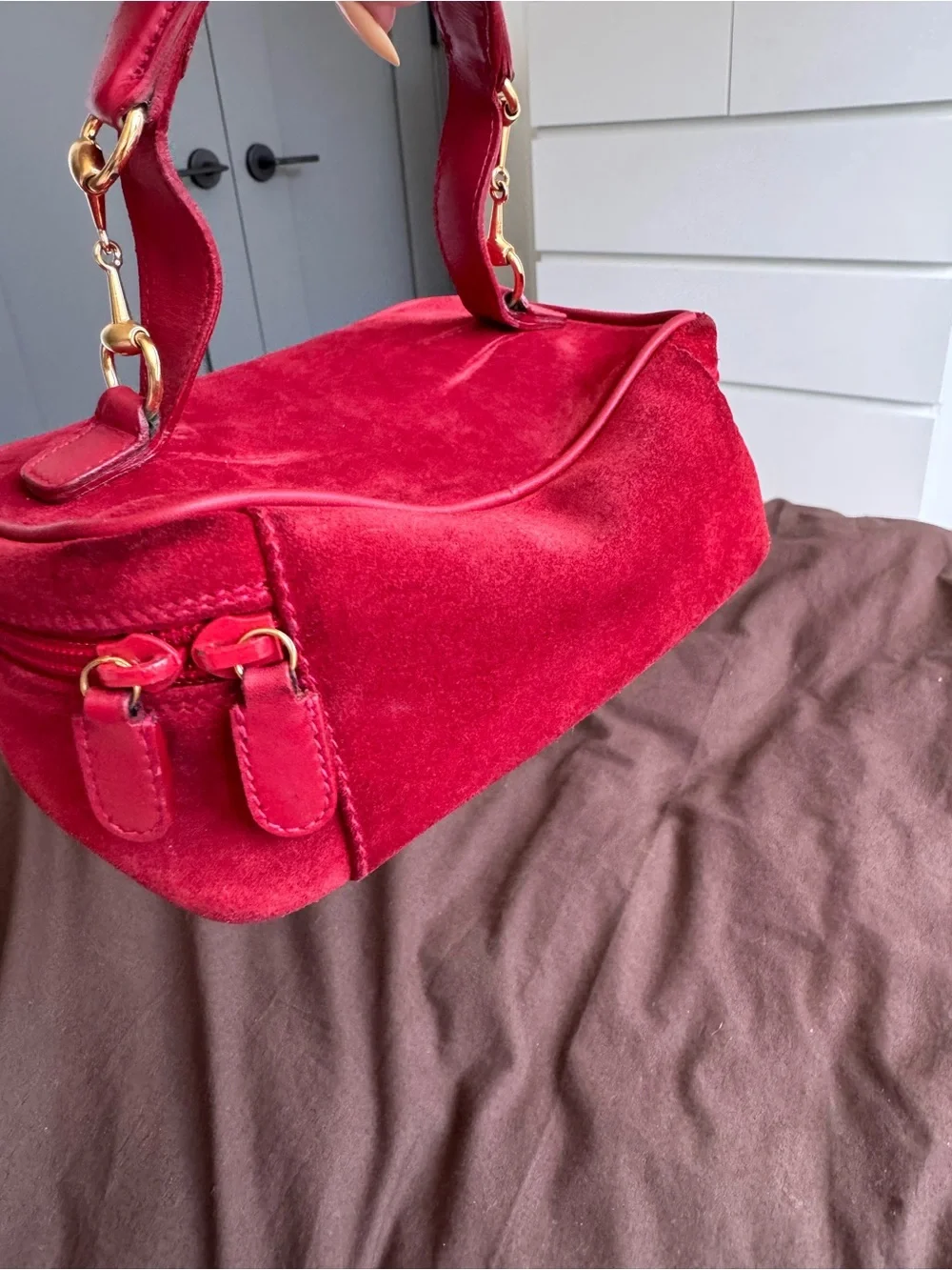 Gucci vintage red